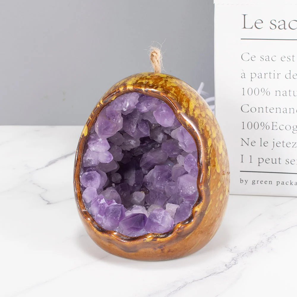 Natural Crystal Dragon Egg Lamp - Image 12