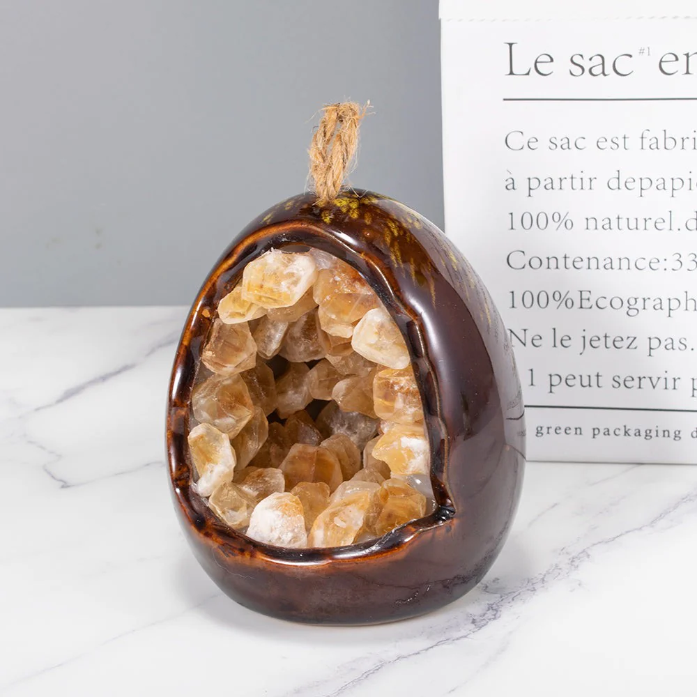 Natural Crystal Dragon Egg Lamp - Image 13