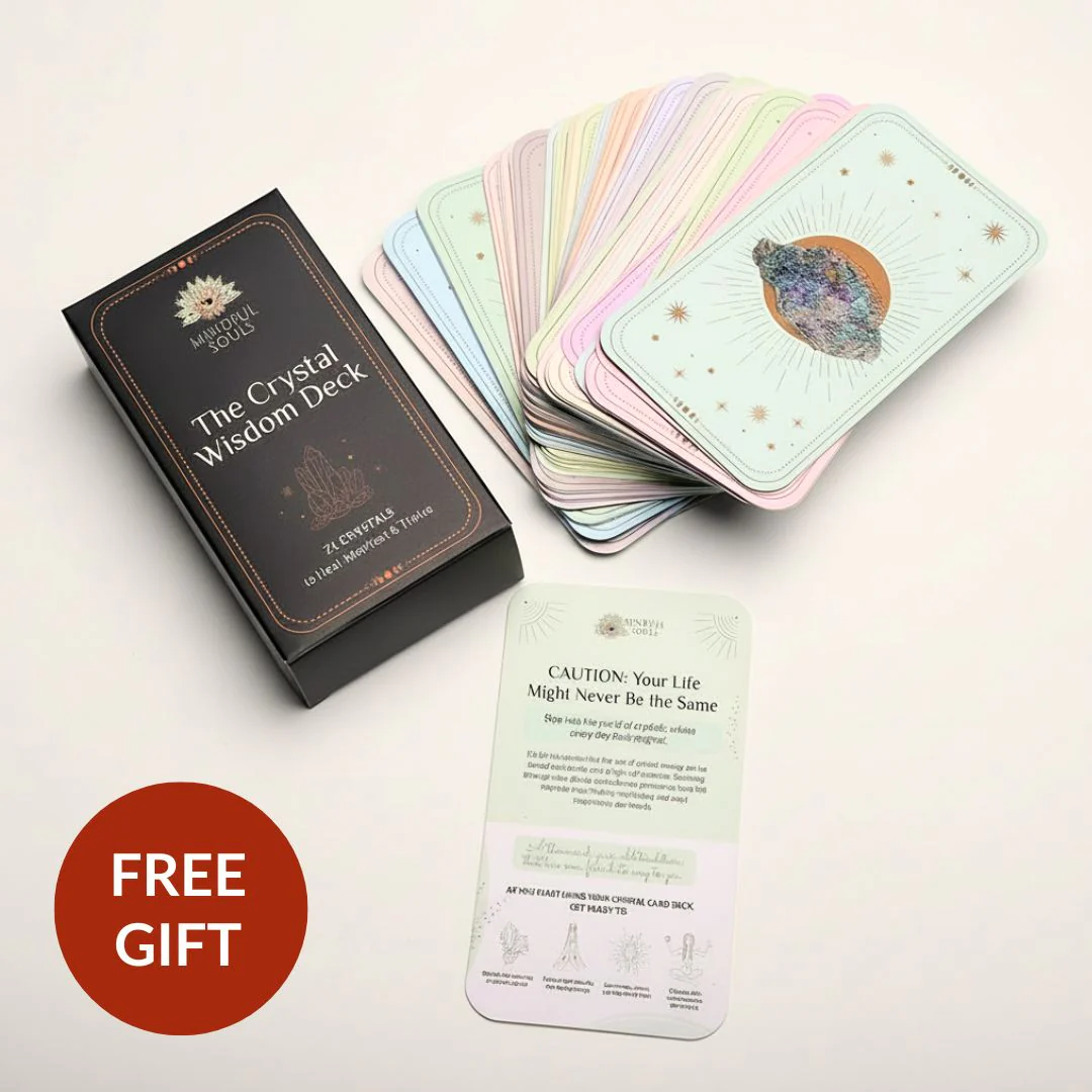 12 Natural Crystal Bracelets in a Box + FREE Crystal Wisdom Deck - Image 3