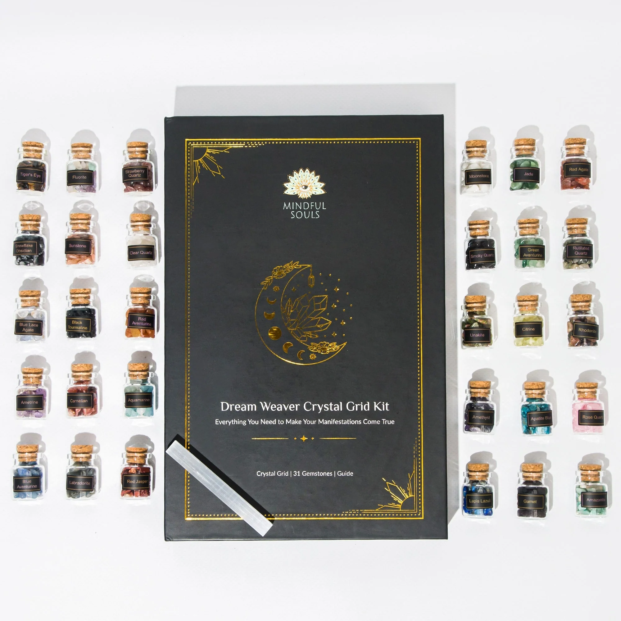 Mystical Manifestation Crystal Grid Kit: Unlock the Power of Witchy Spells - Image 7