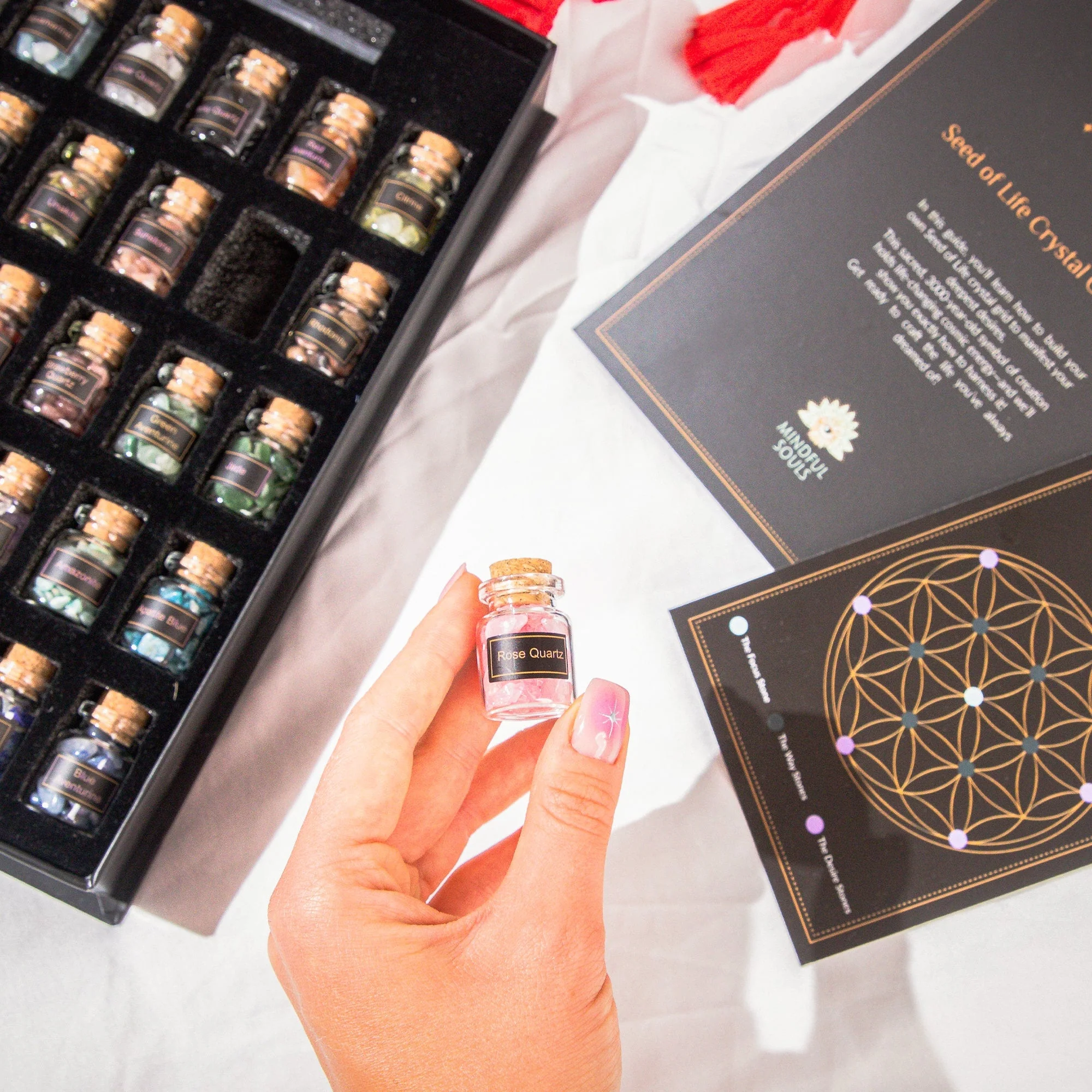 Mystical Manifestation Crystal Grid Kit: Unlock the Power of Witchy Spells - Image 8