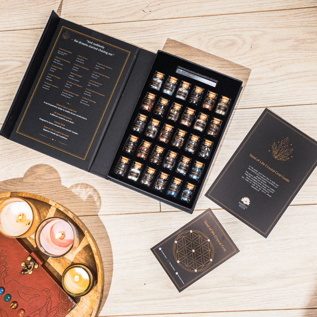 Mystical Manifestation Crystal Grid Kit: Unlock the Power of Witchy Spells - Image 9