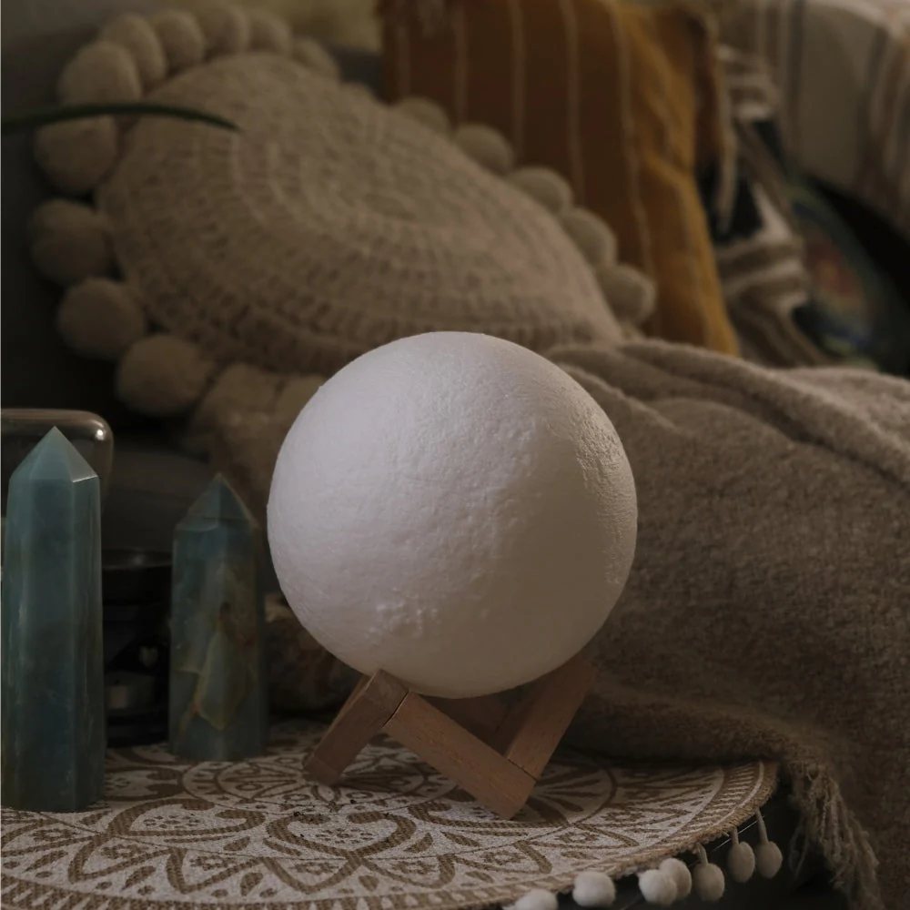 3D Moon Lamp With Moon Night Light - Image 7