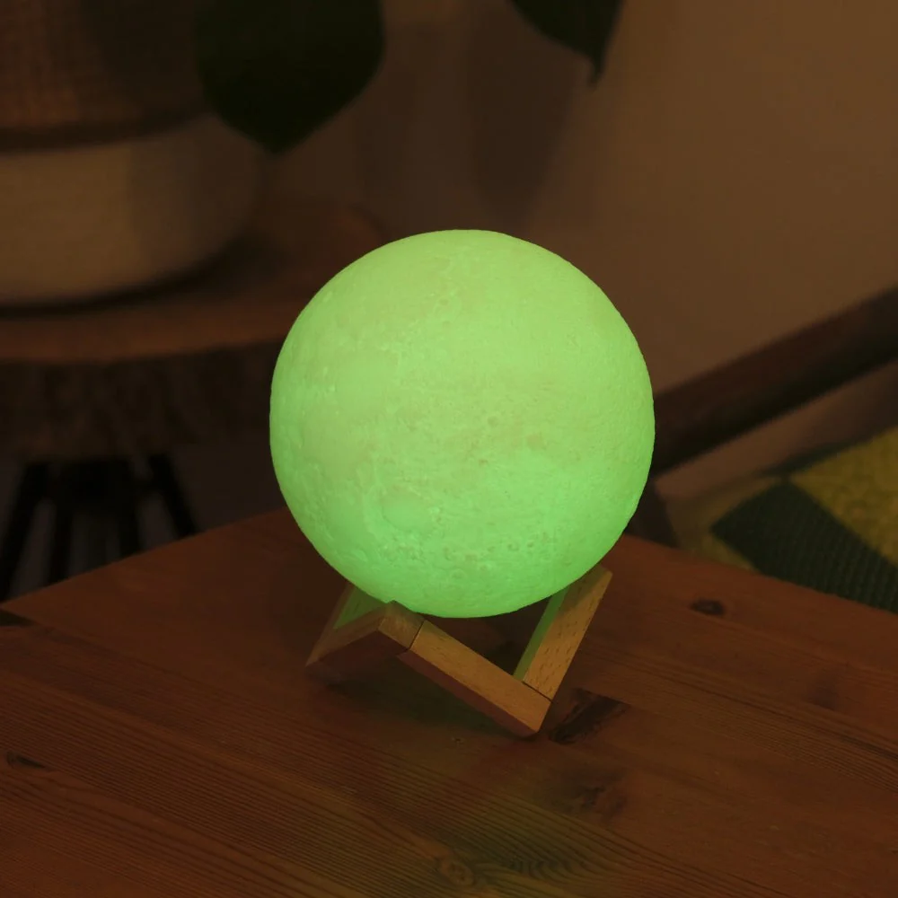 3D Moon Lamp With Moon Night Light - Image 8