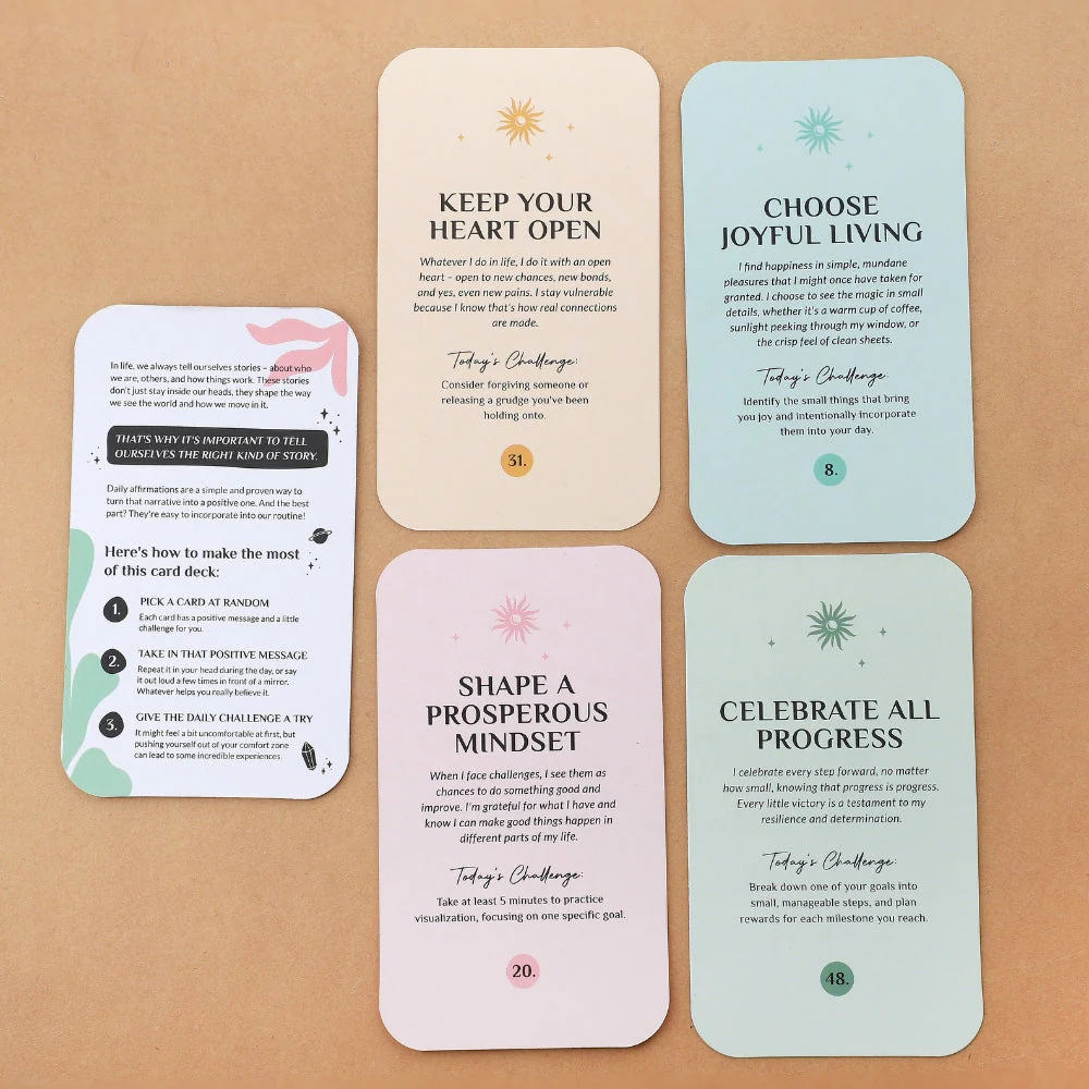 Affirmation Cards Deck - Image 8