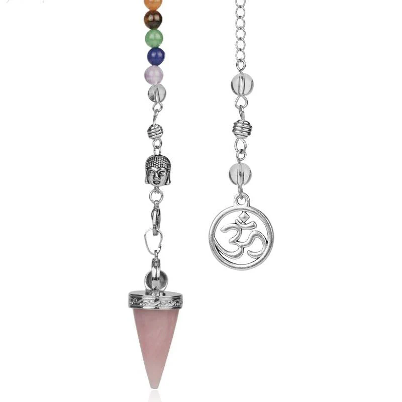 7 Chakra Crystal Pendulum - Image 2