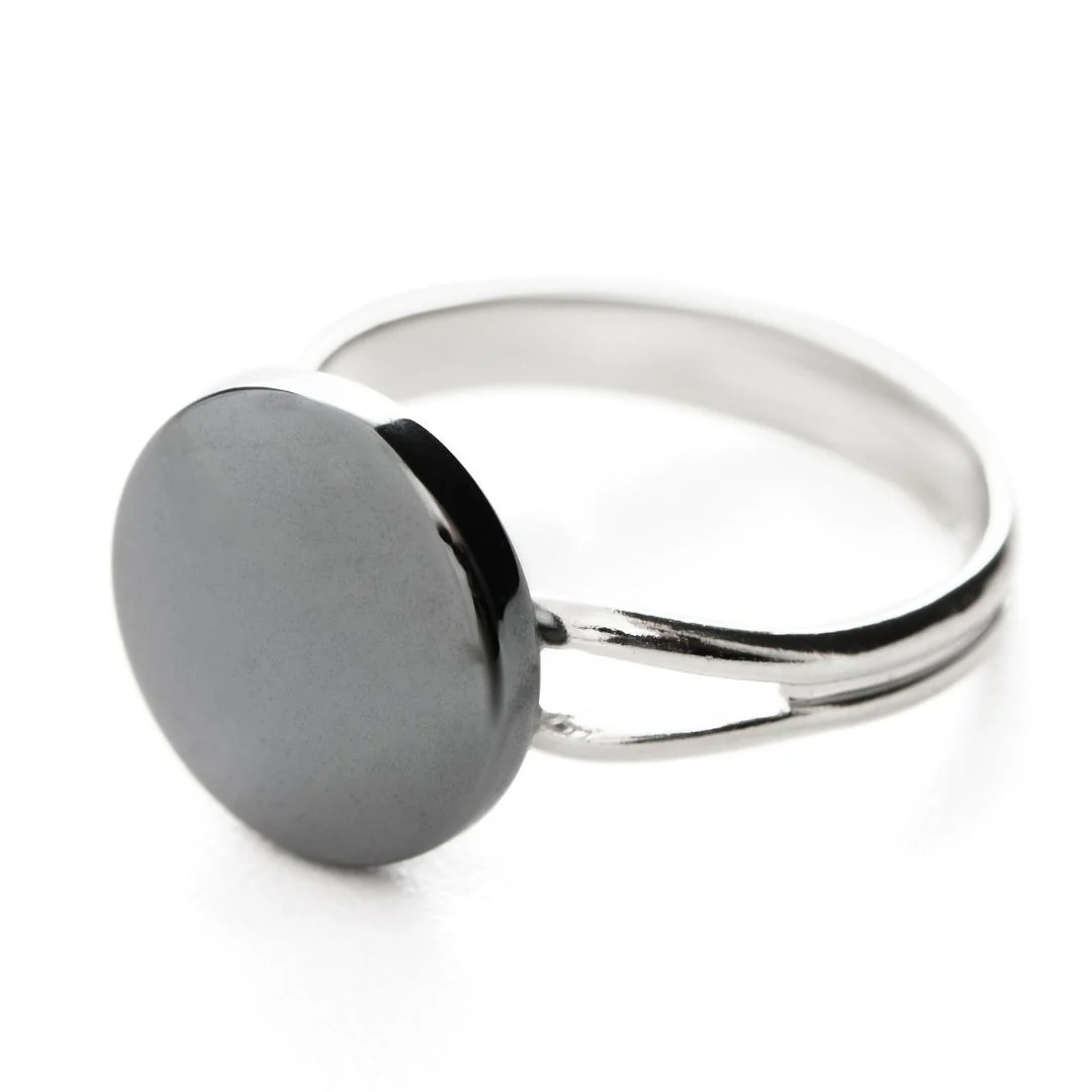 Adjustable Hematite Crystal Ring - Image 7