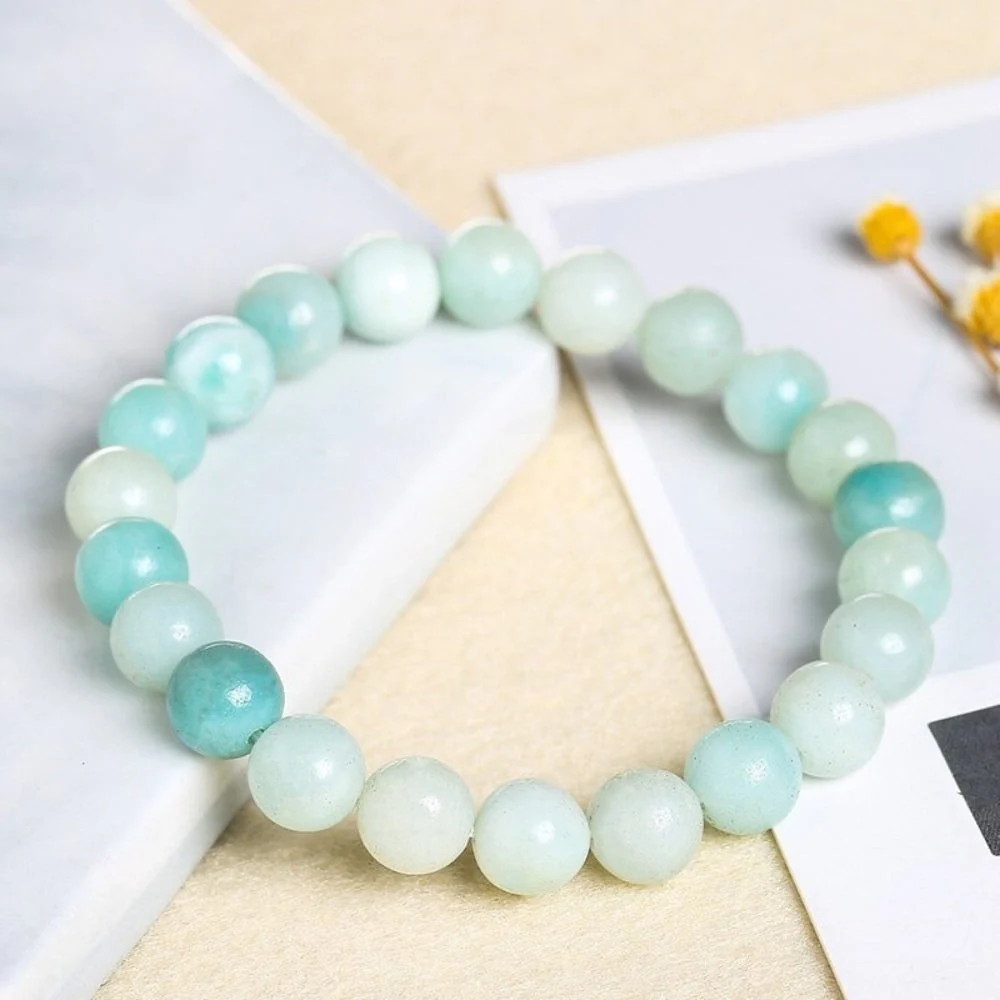 Amazonite Bead Bracelet - Image 2