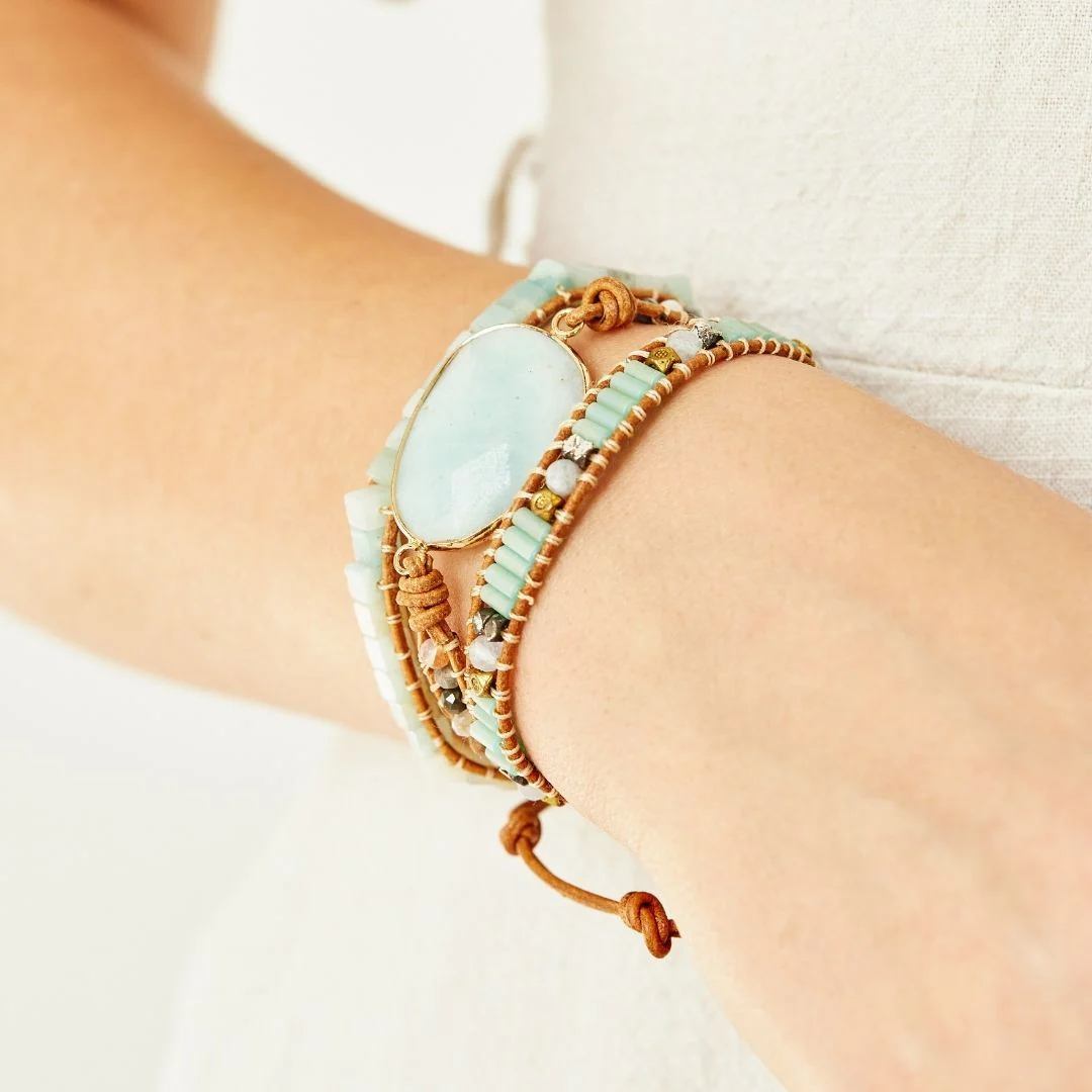 Amazonite Hope Bracelet - Image 2