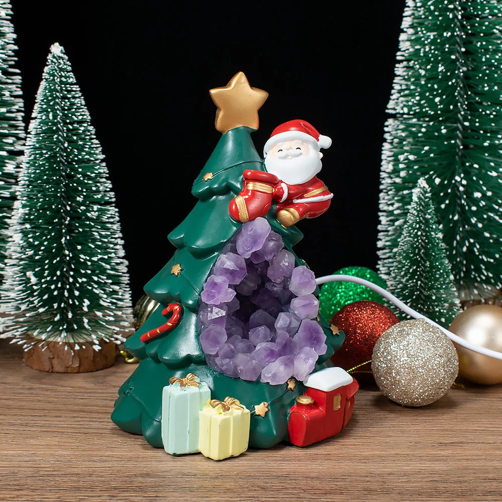 Amethyst Christmas Tree Night Light - Image 3