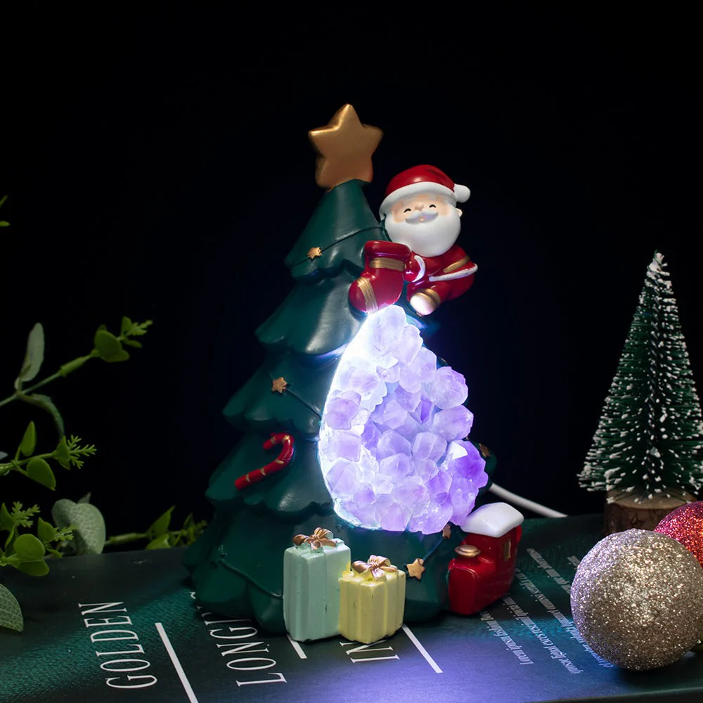 Amethyst Christmas Tree Night Light - Image 7