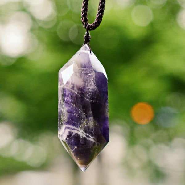 Amethyst Crystal Necklace - Image 4