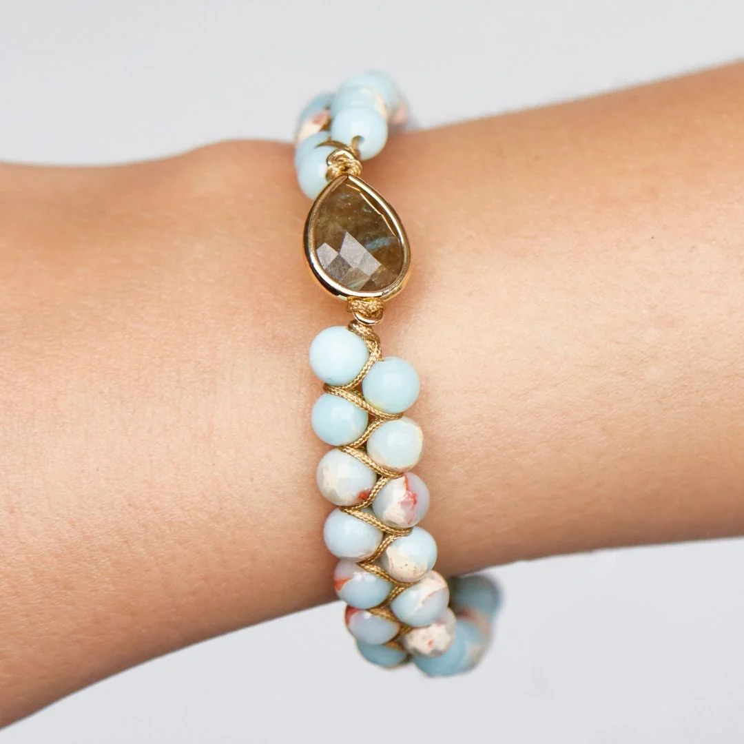 Amethyst Raindrop Bracelet - Image 2