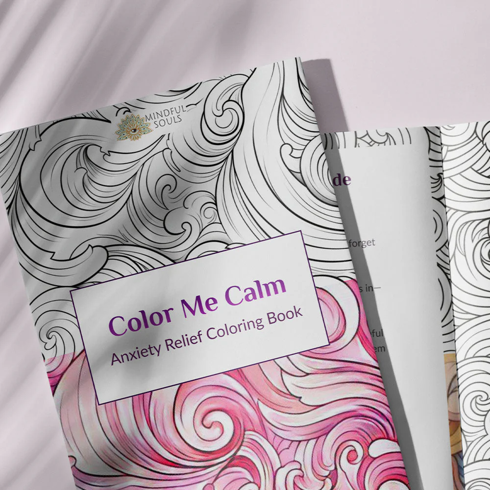 Anxiety Relief Printable Coloring eBook - Image 5