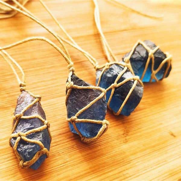 Aquatic Fluorite Necklace - Image 4