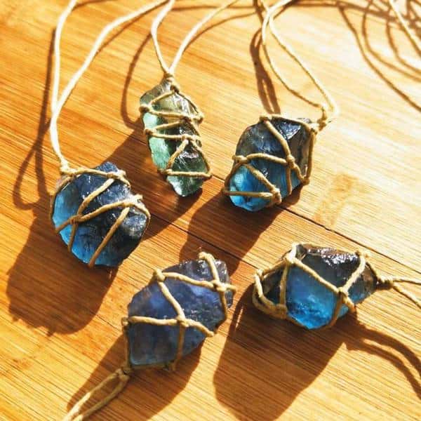 Aquatic Fluorite Necklace - Image 5