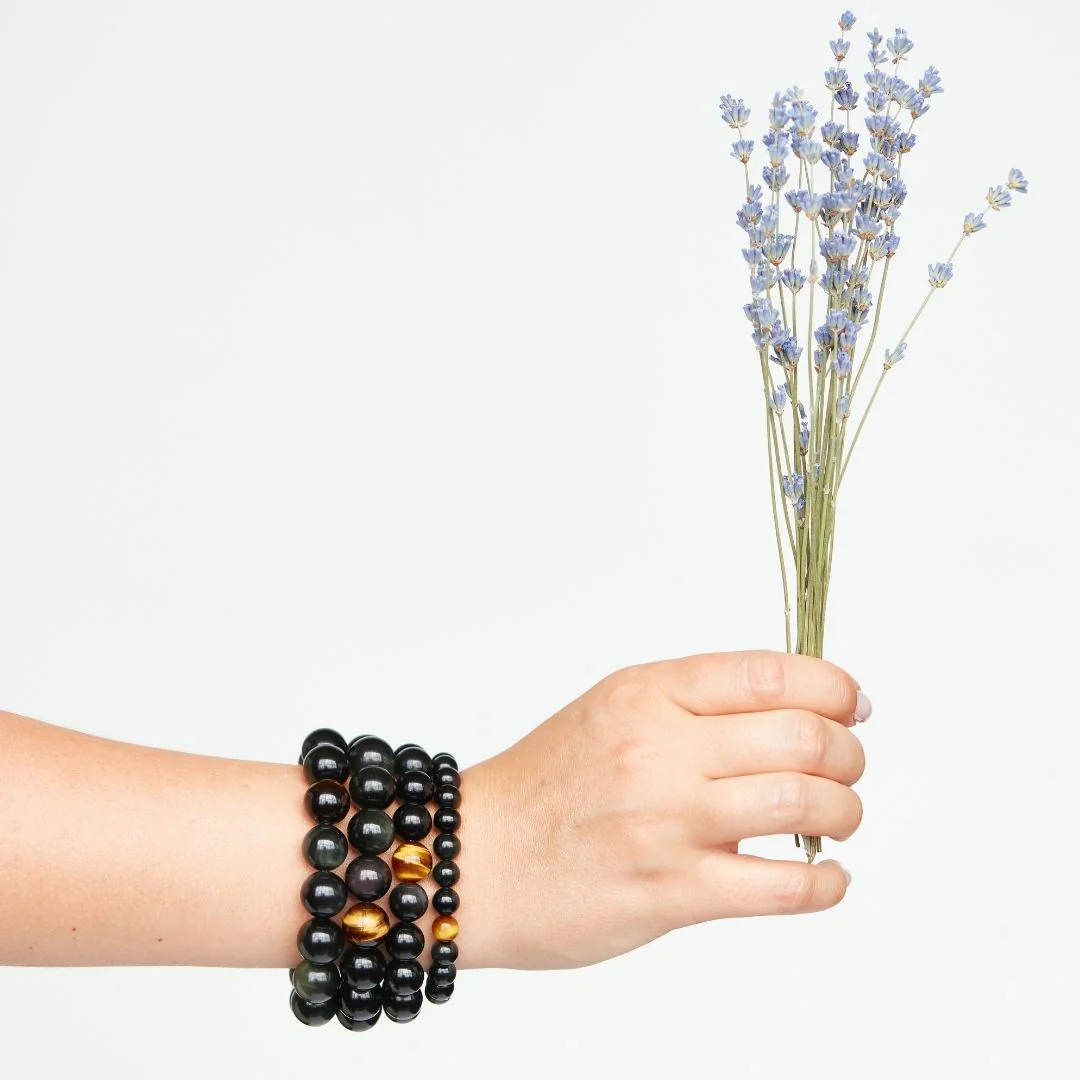 Black Onyx And Tiger's Eye Bracelet - Image 5