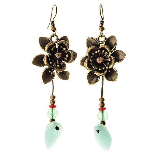 Blossom Aventurine Earrings - Image 4