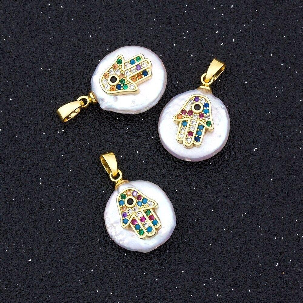 Hamsa Hand Protection Necklace - Image 2