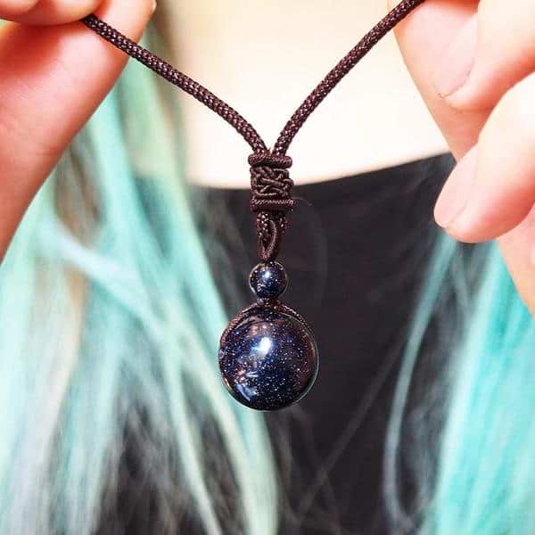 Blue Sandstone Necklace - Image 3
