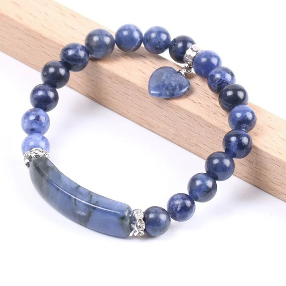 Blue Sodalite Crystal Bracelet - Image 2