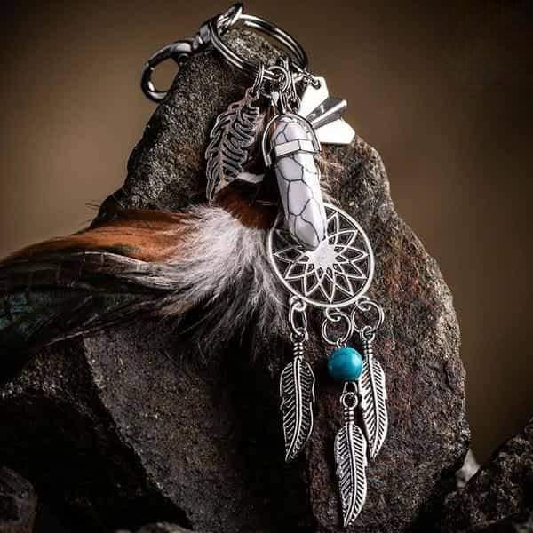 Bohemian Dreamcatcher Keychain - Image 2