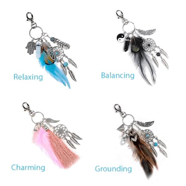 Bohemian Dreamcatcher Keychain - Image 3