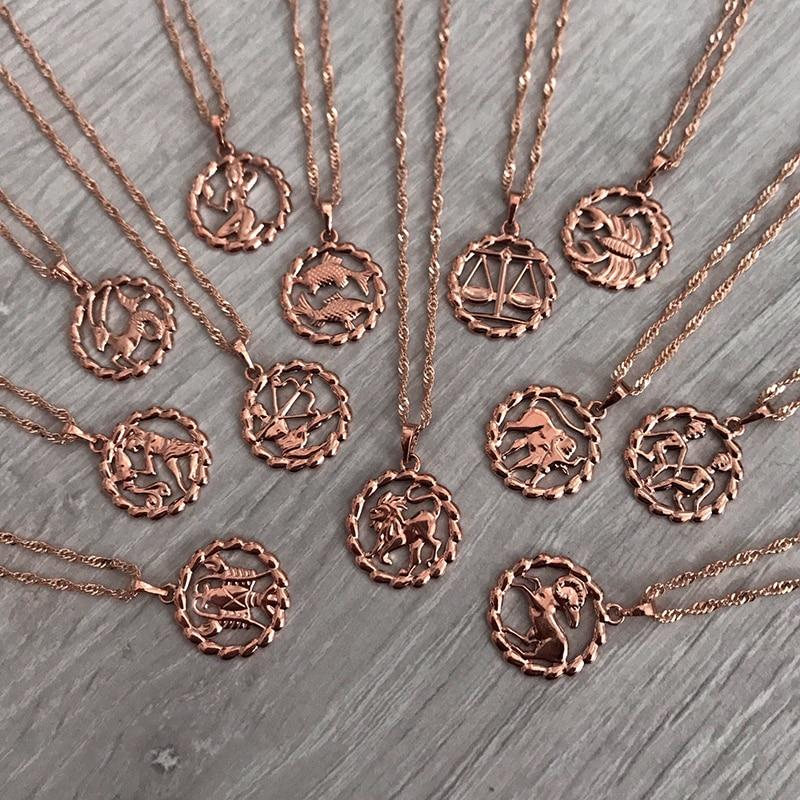 Bohemian Zodiac Sign Necklace - Image 2