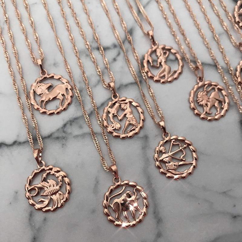 Bohemian Zodiac Sign Necklace - Image 4