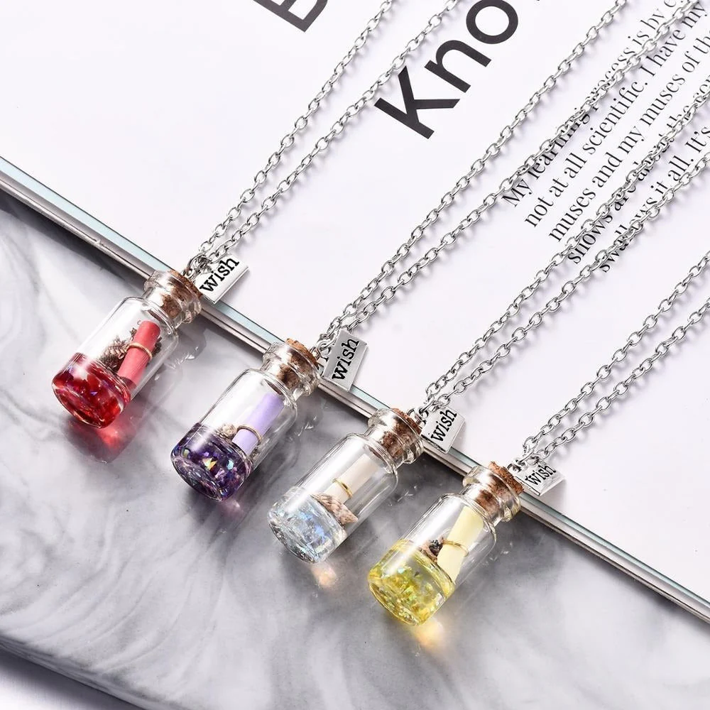 Bottle Vial Necklace Pendant