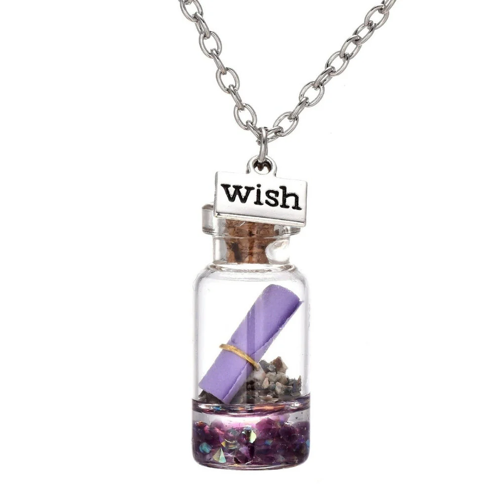 Bottle Vial Necklace Pendant - Image 2