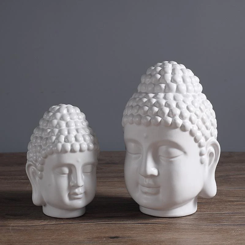 Buddha Head Statue Home Decor