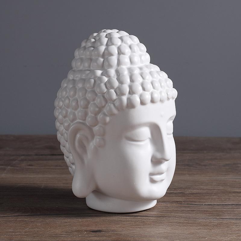 Buddha Head Statue Home Decor - Image 3