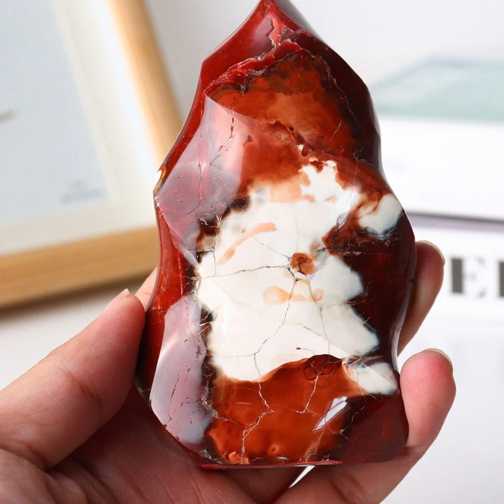 Carnelian Flame Crystal Point - Image 7