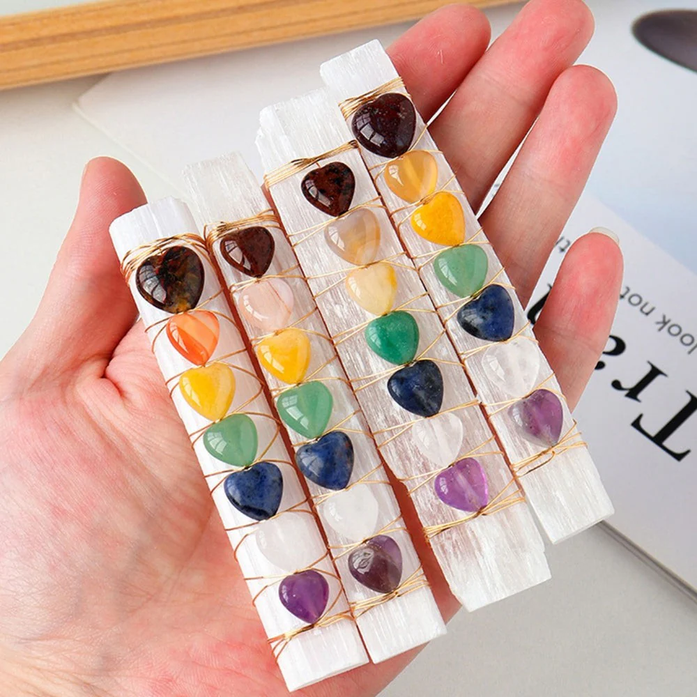 Chakra Cleansing Selenite Bar - Image 2