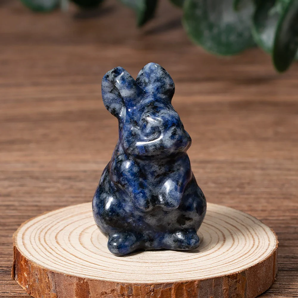 Charming Easter Bunny Crystal Figurine - Image 11