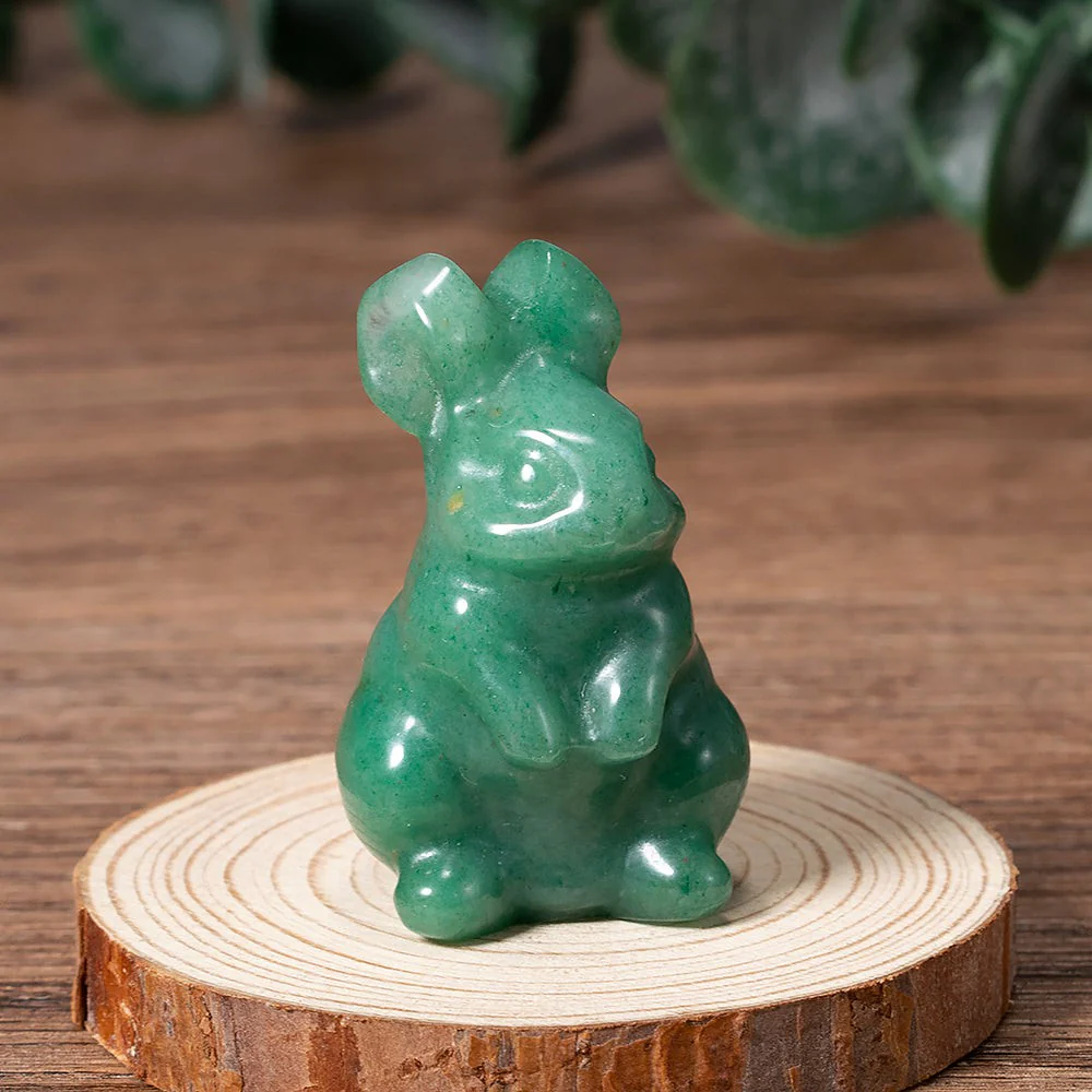 Charming Easter Bunny Crystal Figurine - Image 8