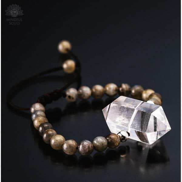 Clear Quartz Manifestation Bracelet - Image 5