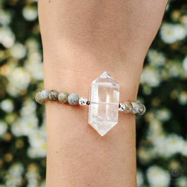 Clear Quartz Manifestation Bracelet - Image 6