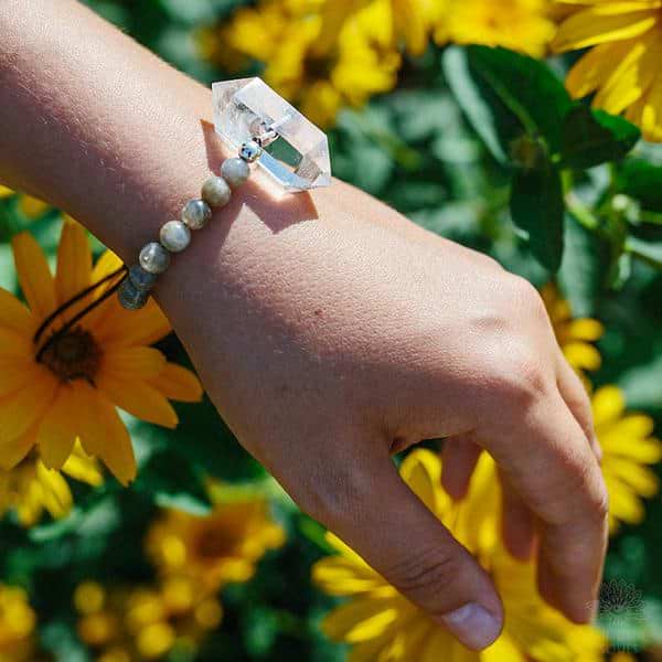 Clear Quartz Manifestation Bracelet - Image 7
