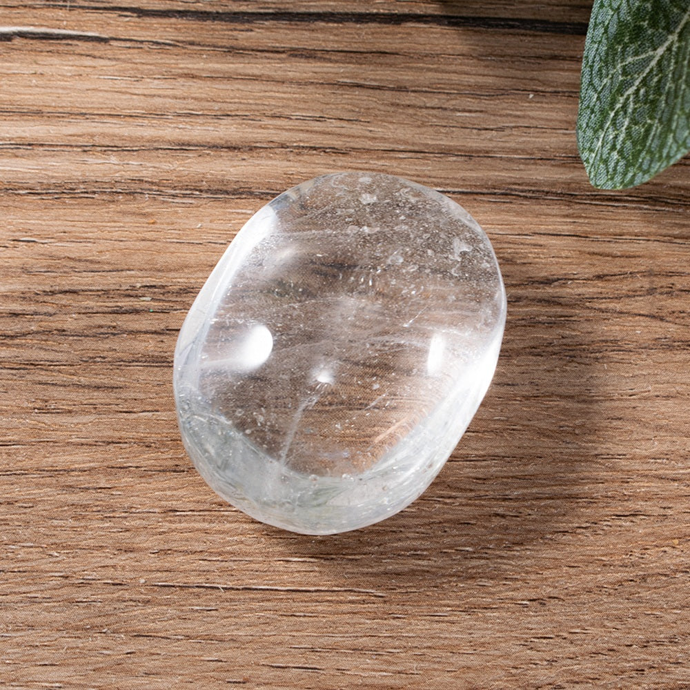 Clear Quartz Palm Stone - Image 2