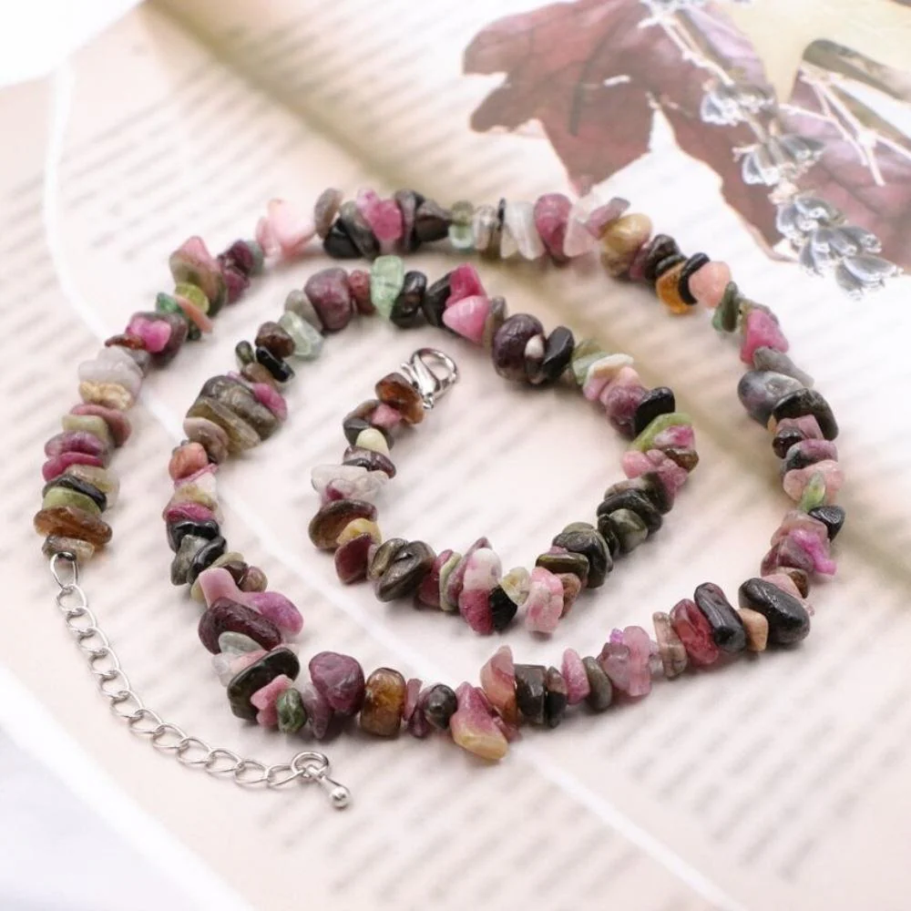 Crystal Adventure Beaded Choker Necklace - Image 2