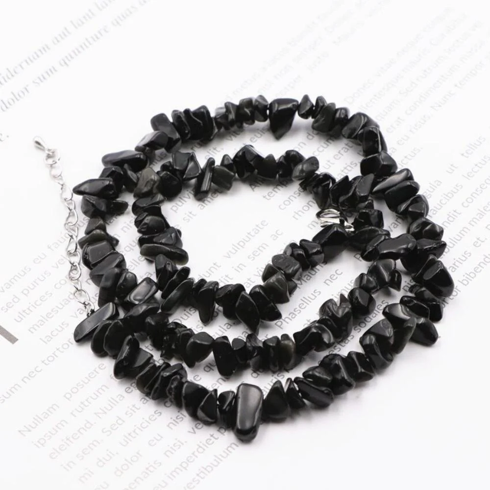 Crystal Adventure Beaded Choker Necklace - Image 4