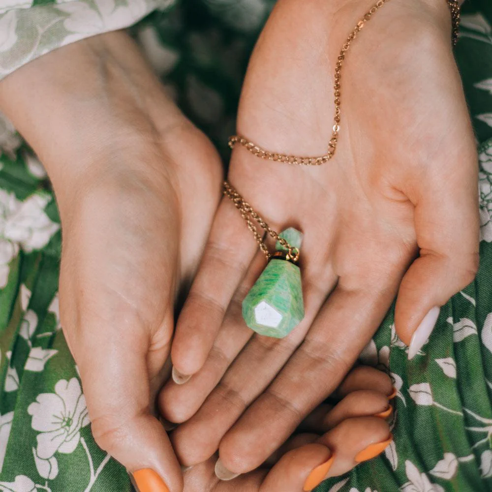 Crystal Perfume Necklace - Image 4