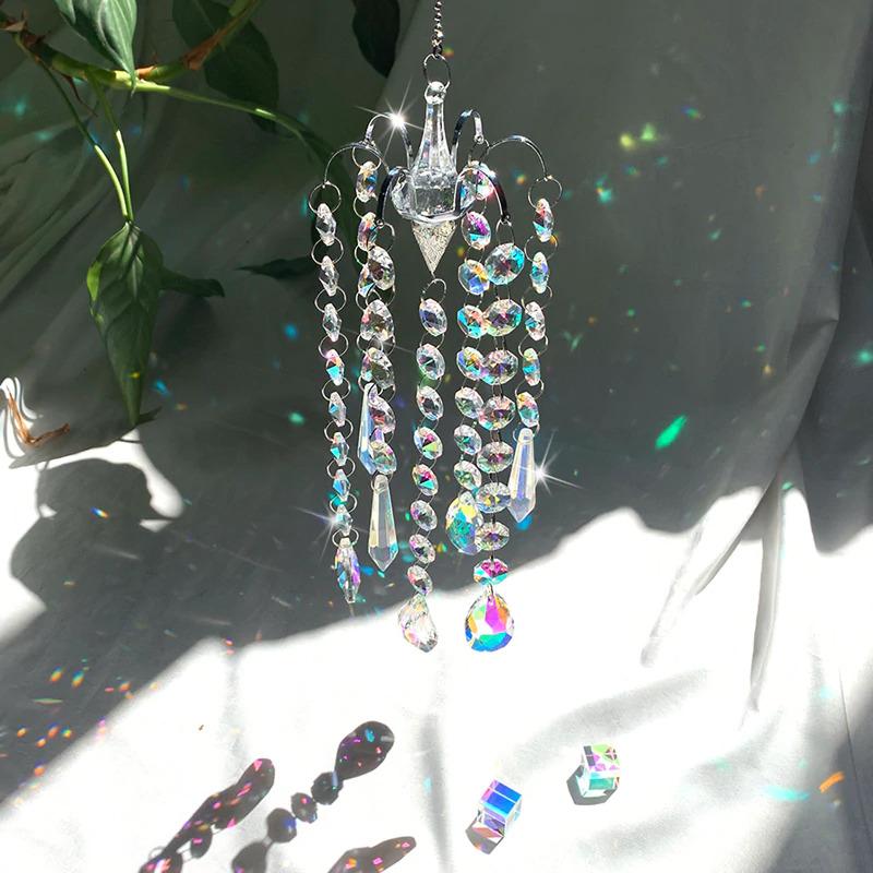 Crystal Prism Wind Chime - Image 3