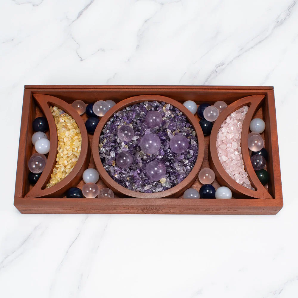 Crystals & Cards Moon Child Altar Stand - Image 3