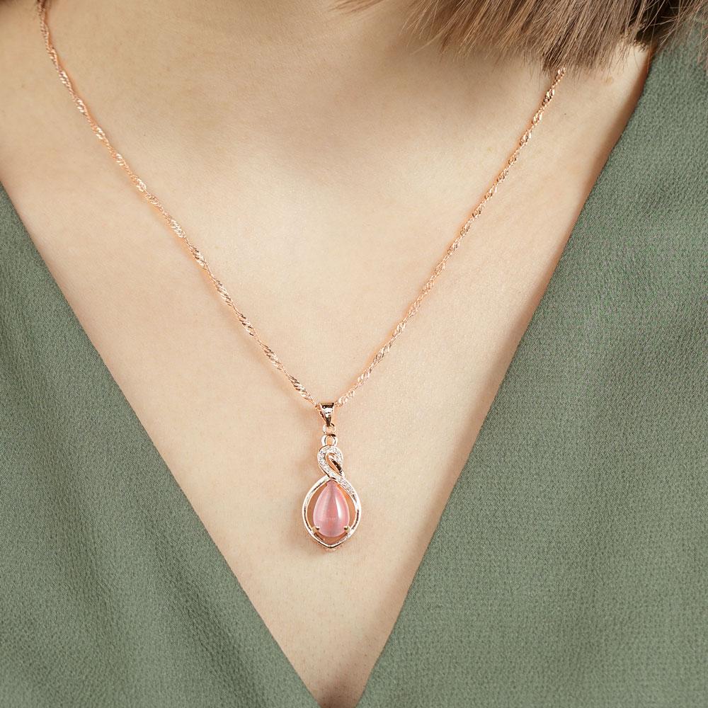 Cubic Zirconia Necklace - Image 3