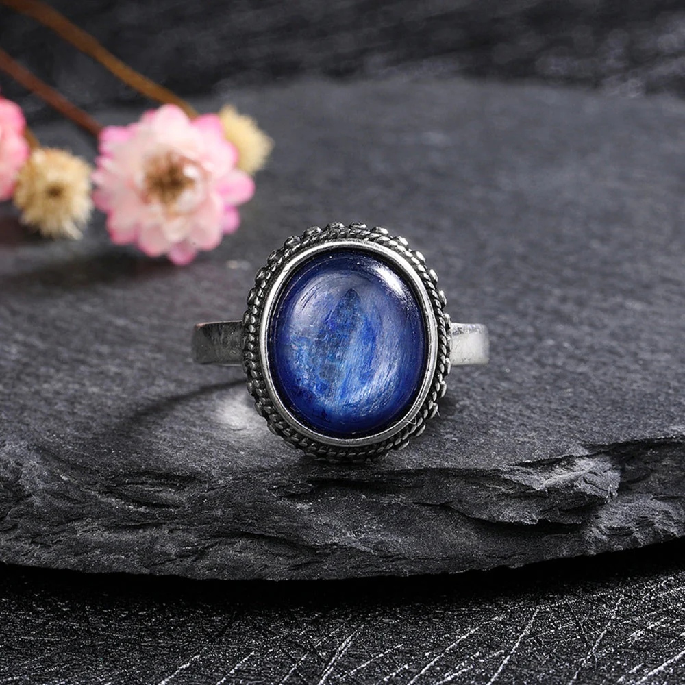 Deep Blue Lapis Lazuli Ring