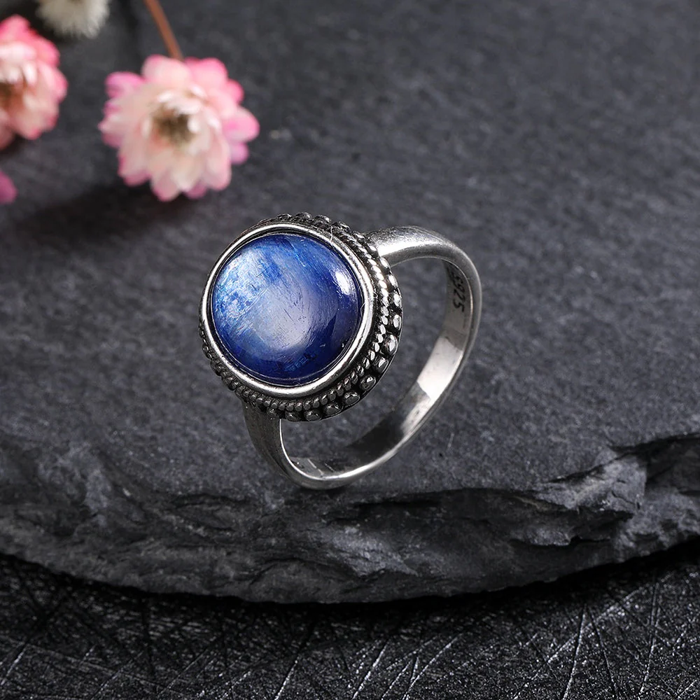 Deep Blue Lapis Lazuli Ring - Image 2