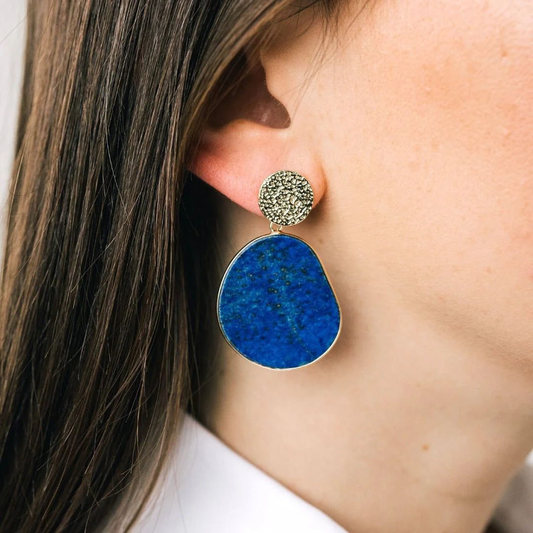 Drop Charm Earrings - Image 2